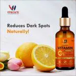 VINECURE Vitamin C Face Serum Skin Whitening, Anti Aging & UV Protection (30 ml)