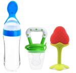 Manan Shopee Kids Multicolor Baby Food Fruit Nibbler (Pack Of 3)