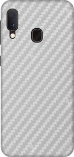 SRG INFOTECH Samsung Galaxy A20e Mobile Skin (Silver)
