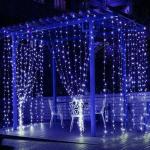 X4Cart 12 Meter LED Pixel Light, Decorative String Fairy Rice Light for Indoor and Outdoor Decoration Light Decorate Garden Wedding Parties Ramzan Eid Other Festive Events (42 LED Blue )
