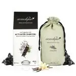 Aromahpure Premium Car Perfume Flakes with Activated Charcoal 50 gm - Vanilla Fanatasy - Vanilla Air Purifier with Fresh Fragrances, Car Air Freshener, Hanging car perfume-(Pack of 1)