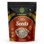 DRIED HUB Mix Seeds for Eating Super Mix Seeds of Sunflower, Pumpkin, Flax, Watermelon, Chia Seeds, Sesame Seed Pouch Pack 1 kg