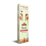 MAHAVIR PERFUMERS Mysore Sugandh Pure & Natural Dry Masala Incense Sticks Pack of 6 Boxes each 80 gm