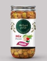 Achari Pickles Punjabi Mix Vegetable Pickle Homemade Mix Vegetable Aachar(400 g)|Pickle|Mix Vegetable Pickle|400 g Mix Vegetable Pickle|Homemade Pickle|