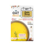 OATMAX OAT SOUP NOODLES MASALA [PACK OF 5] PLANT BASED, 100% NATURAL INGREDIENTS, PRESERVATIVES FREE, HELPS WEIGHT LOSS/DIET
