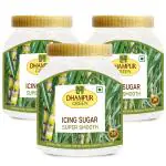 Dhampur Green Icing Sugar, 2.4Kg (800g x 3)