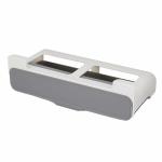 SHG ENTERPRISE Kitchen Spice Rack, Wall Mounted Hanging Spice Rack, Hanging Spice Rack, Efficient Storage Under-Shelf Spice Organizer, Saving Space, Seasoning Bottles Storage, Drawer Organizer