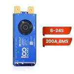 amiciSolar Battery Management System DALY, 200A 8-24S, 24-72V BMS with 1A Active Balancer and Built-in Bluetooth for Lithium/LFP/LTO Battery Pack, Works with 100BALANCE Mobile App