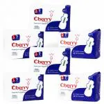 RIYA'S CHERRY sanitary pad Ultra thin XXL 42 Napkins (Combo of 6) 7 Pads per Pack