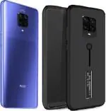 CarryWrap Back Cover for Poco M2 Pro (Black, Dual Protection, Pack of: 1)