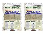 Kwik Snack Combo Pack of 2Barnyard Millets Unpolished Pouch 2 x 200 GM =400 GM