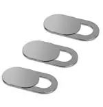 Tech Gear Webcam Cover Slide, Ultra Thin Laptop Camera Cover Slide Blocker for Computer MacBook Pro iMac PC Tablet (Pack of 3), Black