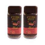 Coorg Valley Blood Orange Coffee 100g - Pack of 2 (Each pack of 50g)