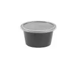 ALU-FRESHH Plastic Food Containers Round with Lid for Food Storage 500ml (Pack of 25) Microwave Safe, Kitchen Storage, Reusable Plastic containers