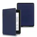ProElite All New Amazon Kindle 10th Generation 2019 Dark Blue Faux Leather Lightweight, Auto Sleep Wake Flip Case Cover 15 x 10 x 5 cm