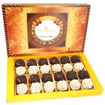 Jaiccha Ghasitaram Sweets-Chocochip Cashew Flowers 24 pcs