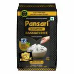 Pansari Signature Basmati Rice 5Kg | Long Grain | free Biriyani Masala 50g