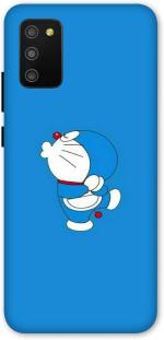 SARTOOLIYA Samsun Galaxy M02S, Samsun Galaxy F02S Blue Plastic Water Proof Back Cover