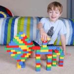 Buy Vastate (52 Block+ 8 Wheels) 60+ Pcs Small Building Bricks and ...