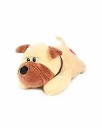 Tickles Plush Cute Bull Dog Lightweight Stuffed Toy 30 cm 3Y and Above