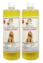 SWACCH Shampoo Specially Formulated for Cocker Spaniel (1 Litre) (Combo Pack of 2) Lemon