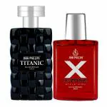 John Phillips TITANIC-XX-ZONE | Long Lasting | Combo Eau de Parfum (100+60 ml )