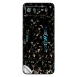GADGETSWRAP Premium Material Skin Vinyl Decal Sticker Compatible With Asus Rog Phone 6 Pro - Black Diamond Crystal Mosaic
