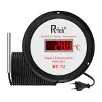 R-TEK Freeze Digital Thermometer For Cold Freezer And Fridge Indoor And Outdoor Room Temperature Sensor Wire Portable Thermometer