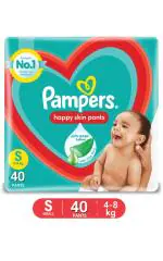 Pampers Happy Skin Pants Value Pack - S (40 Pieces)