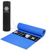 Quick Shel Blue Eva Yoga Mat With Bag, 6 Mm