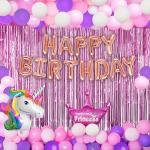 Party Propz Unicorn Theme Happy Birthday Decoration Kit -34 Pcs