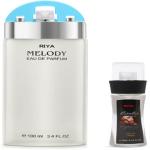 Riya Melody Sea Green Eau De Perfume 100 ml With 10 ml Bindas Perfume Eau De Parfum 110 ml (For Men & Women)