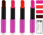 OUR BEAUTY Multicolor  Rich Colour Payoff Long Stay Soft Matte Lipstick , 14 G (Set Of 4)
