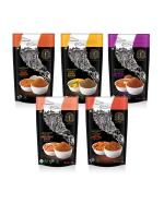The Flavour Trail by Swani, Organic Veggie Delight with Udupi Sambar Masala, Royal Garam Masala, Mumbai Pav Bhaji Masala, Amritsari Chole Masala and Fiery Peri Peri Masala, 500gms (Pack of 5) Organically Farmed