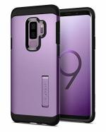 Spigen Tough Armor Lilac Purple Polycarbonate and Thermoplastic Polyurethane Back Cover Compatible with Samsung Galaxy S9 Plus, 10.16 x 1.52 x 20.32 cm
