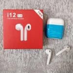 TWS i12 Earpods Bluetooth Wireless Earbuds Bluetooth Headset l Wireless Charging | Bluetooth Airpods