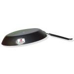 Abizona Pre-Seasoned Cast Iron Frypan | Non-Stick Iron Pan | Omlette Pan | Cast Iron Skillet | Induction Frying Pan | Iron Fry Pan | Cast Iron Non Stick Utensils for Cooking | Iron Cookware for Kitchen | 850 ML | Black