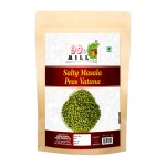 90's MILL Masala Matar | Bhuna Masala Green Matar | Spicy Roasted Peas | Crunchy Green Matar | Chakhna Snacks Spicy Healthy Authentic Indian Snacks | Bachcho Ka Favourite Savoury Snack-300g*1Pack