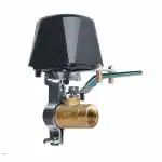 Swyam Smart WiFi Valve for water/Gas/Chemical control for 0.25/0.75/1/1.25inch pipe with Ball valve arrangement with Adapter [Schedulable/ Wifi enabled/ Water Proof(IPX4)], Smart Home, Smart Irrigation