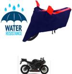 RONISH Waterproof Two Wheeler Cover for Honda (CBR 600 RR, Black, Red)