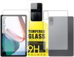 Spnrs Front And Back Tempered Glass For M Xiaomi Redmi Pad (Pack Of 2)