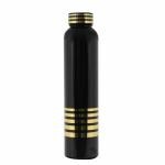 ULTRAZON Black Golden linning Water Bottle Yoga Water Bottle , Fridge Water Bottle , Leak-proof Water Bottle , Fitness Water Bottle ( Black & Golden ) 1 L , Pack Of 1