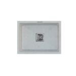 CURATE INDIA Single Bowl Granite Quartz Kitchen Sink | 24x18x9 Inch | 8 different Color Options | Matt Finish Kitchen Wash Basin (With PVC Waste Pipe & Sink Coupling)