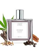 EM5 Afgano Perfume for Men Eau De Parfum Strong and Long Lasting Fragrance Amber Smoky Wood, 50 ml