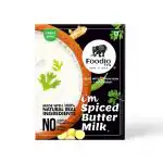 Foodio.fit Buttermilk Powder Mix Pack of 5 1L - Instant Drink Mix ( 200ML Each)