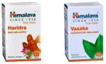 Himalaya Haridra 60 Tabs (1 Pack) and Vasaka 60 Tabs (1 Pack)