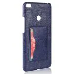 EXCLESIOR Xiaomi Mi Max 2 Blue Shockproof, Card Holder Slot, PU leather Back Cover