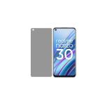 Mudshi Privacy Screen Guarc / Protector for Realme Narzo 50 Pro 5G (Edges will not be covered and in-screen Finger Print Scanner will not work with privacy screen protector)