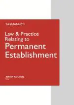 Taxmann's Law & Practice Relating to Permanent Establishment