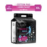 Cailin Care Extra Large, Soft & Comfortable Cotton Maxi Sanitary Pads (Total 40 Pads | XXL | 280mm)